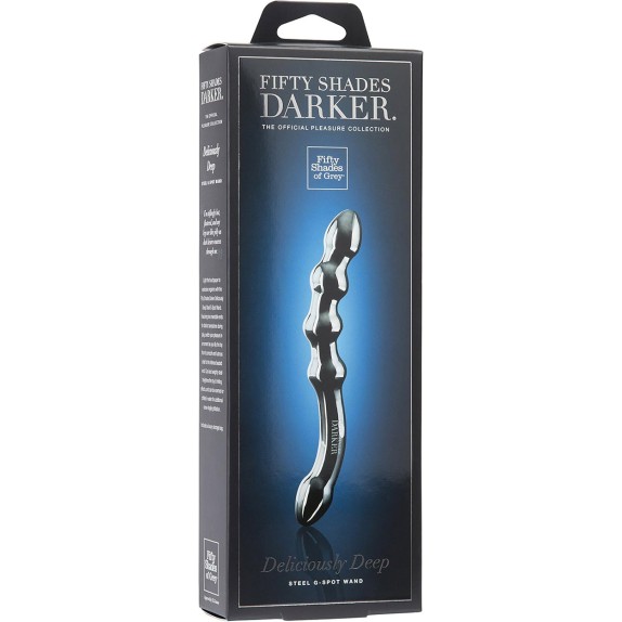 DILDO DOPPIO IN ACCIAIO DI CINQUANTA SFUMATURE DELICIOUSLY