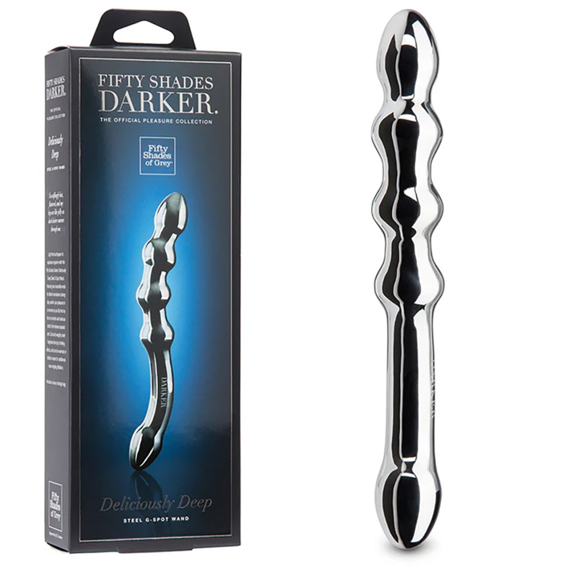 DILDO DOPPIO IN ACCIAIO DI CINQUANTA SFUMATURE...