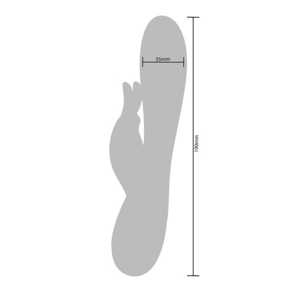 VIBRATORE RABBIT PER DONNA IN SILICONE UNLIMITED LOVE XOCOON