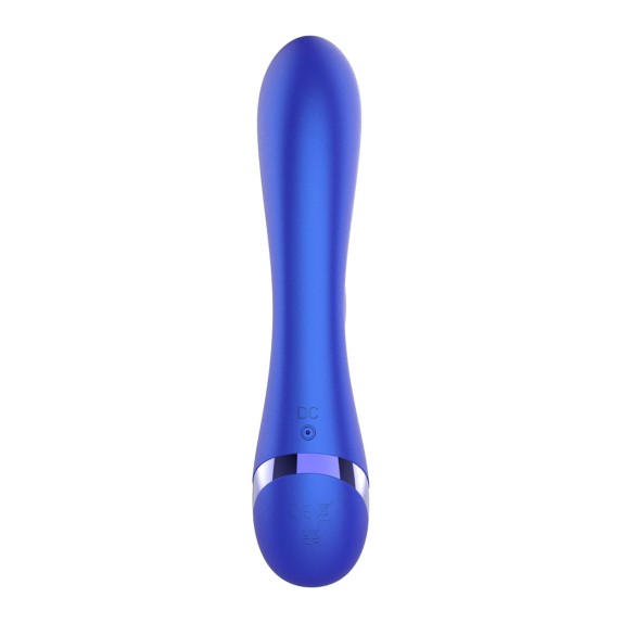 VIBRATORE RABBIT BLU METALLIZZATO PER DONNA EVERLASTING LOVE XOCOON