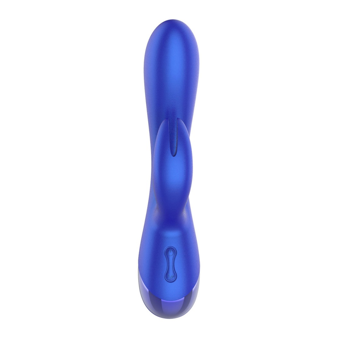 VIBRATORE RABBIT BLU METALLIZZATO PER DONNA...