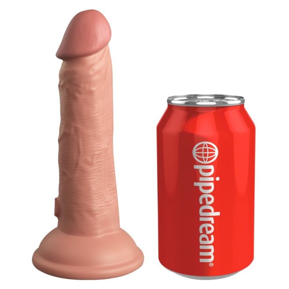 FALLO REALISTICO VIBRANTE DA 15 CM IN SILICONE KING COCK ELITE
