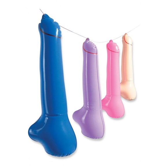 PALLONCINI A PENE PER FESTE COLORATI