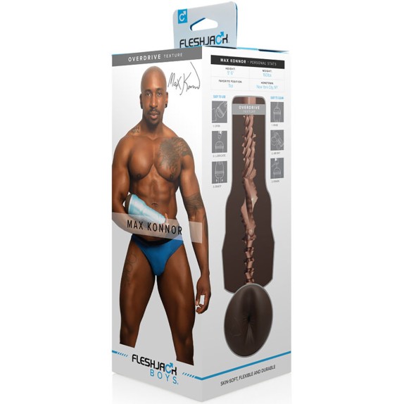 MAX KONNOR FLESHJACK MASTURBATORE PER UOMO A FORMA DI ANO