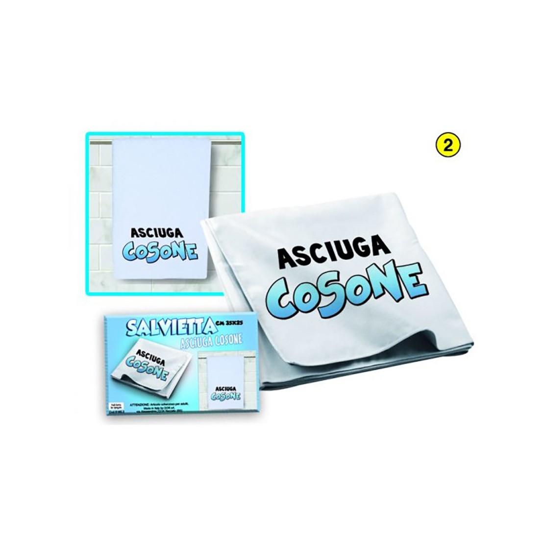 ASCIUGAMANO PICCOLO COSINA E COSONE ARTICOLO...