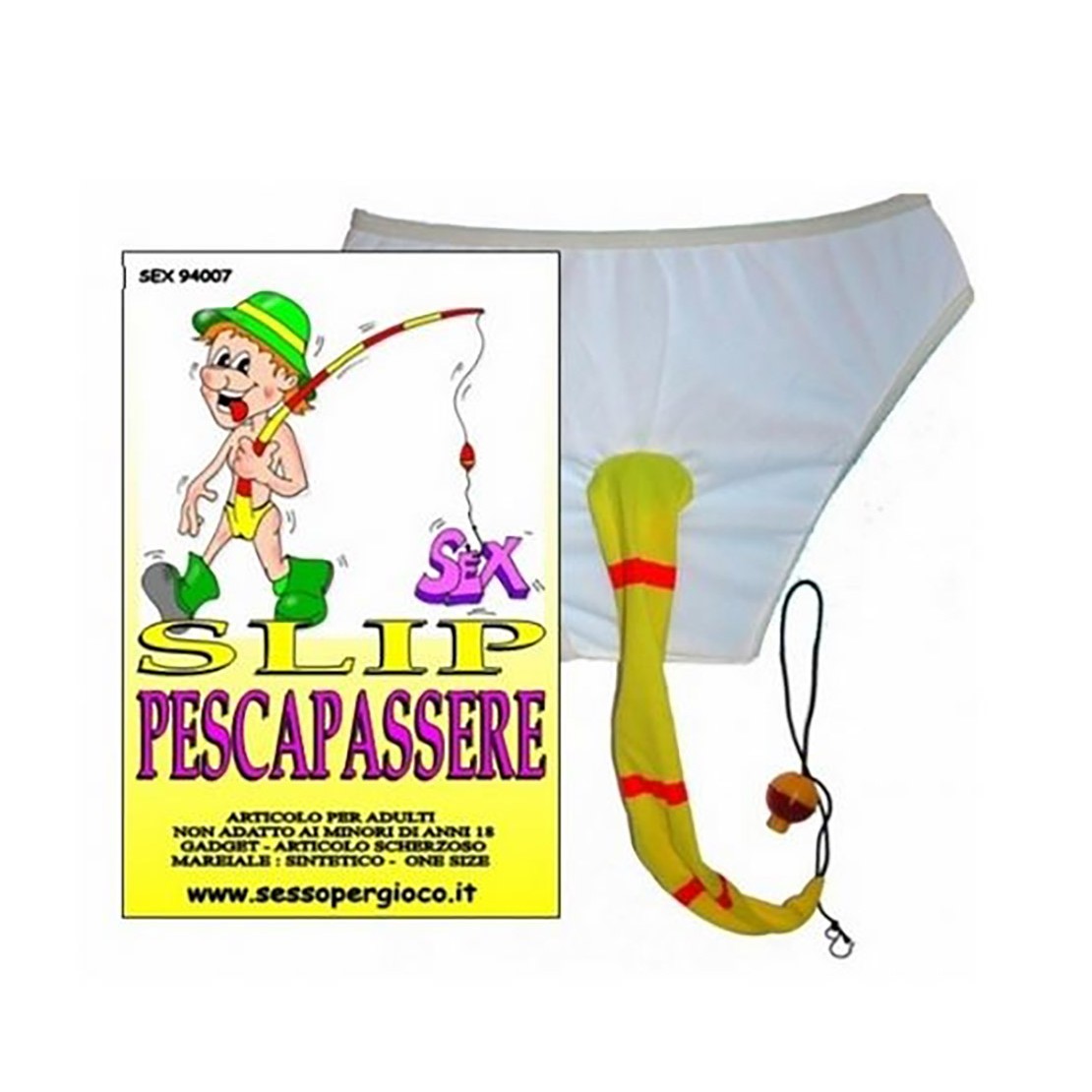 SLIP PER UOMO DA PESCATORE PESCAPASSERE...