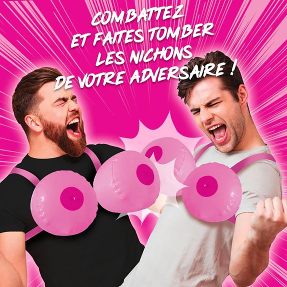 MAXI TETTE GONFIABILI DA INDOSSARE GADGET SCHERZOSO