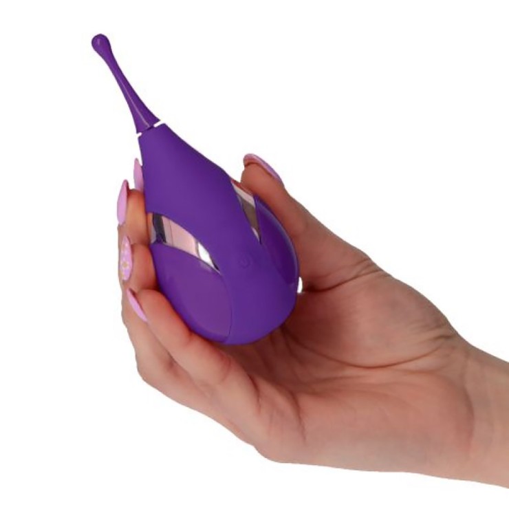 VIBRATORE CLITORIDEO SEX TOY USB A PUNTA SOTTILE DELICIOUS 2