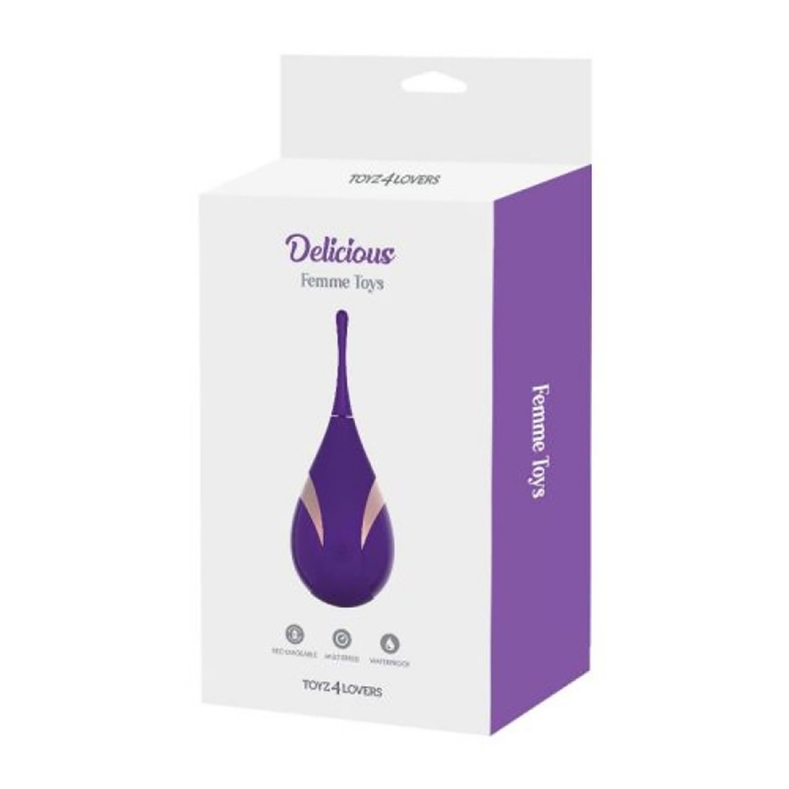 VIBRATORE CLITORIDEO SEX TOY USB A PUNTA...
