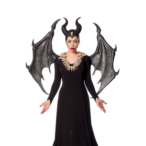 ALI NERE INDOSSABILI PER TRAVESTIMENTO DA DRAGO PIPISTRELLO REALISTICHE