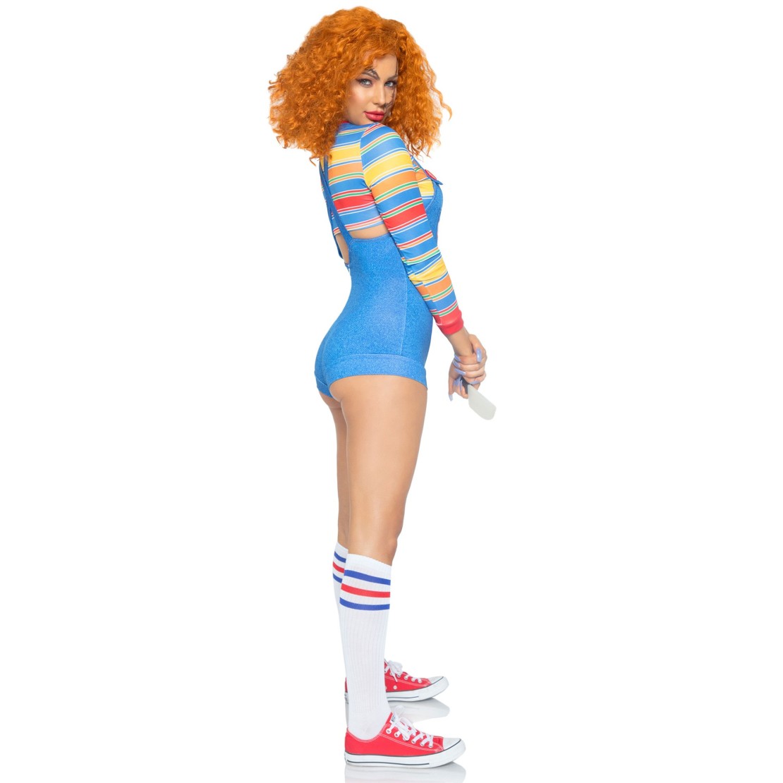 COSTUME 2 PEZZI TRAVESTIMENTO SEXY CHUCKY...
