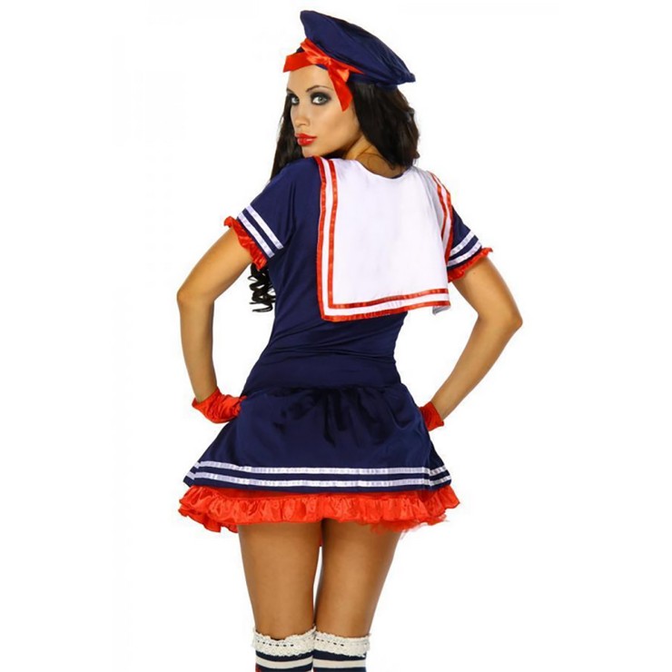 COSTUME DA MARINAIA BLU 2