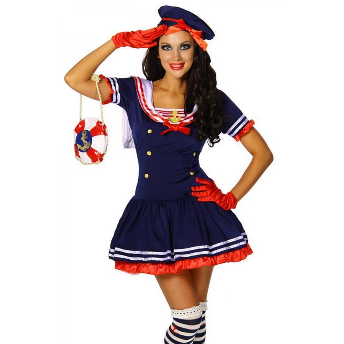 COSTUME DA MARINAIA BLU