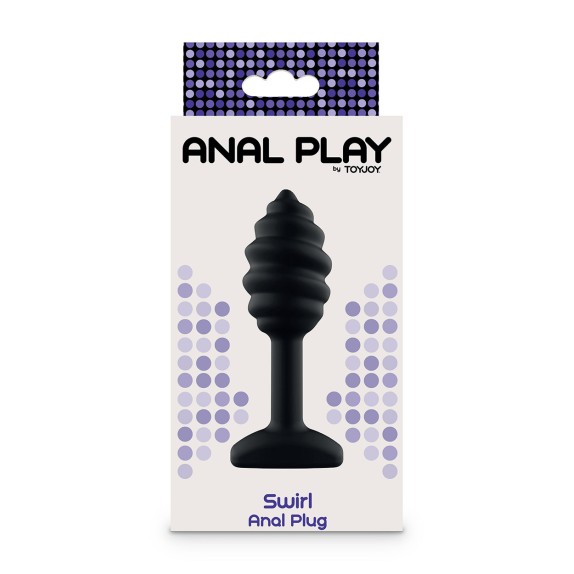 PLUG ANALE DI PICCOLE DIMENSIONI CON SUPERFICIE CON RILIEVI STIMOLANTI