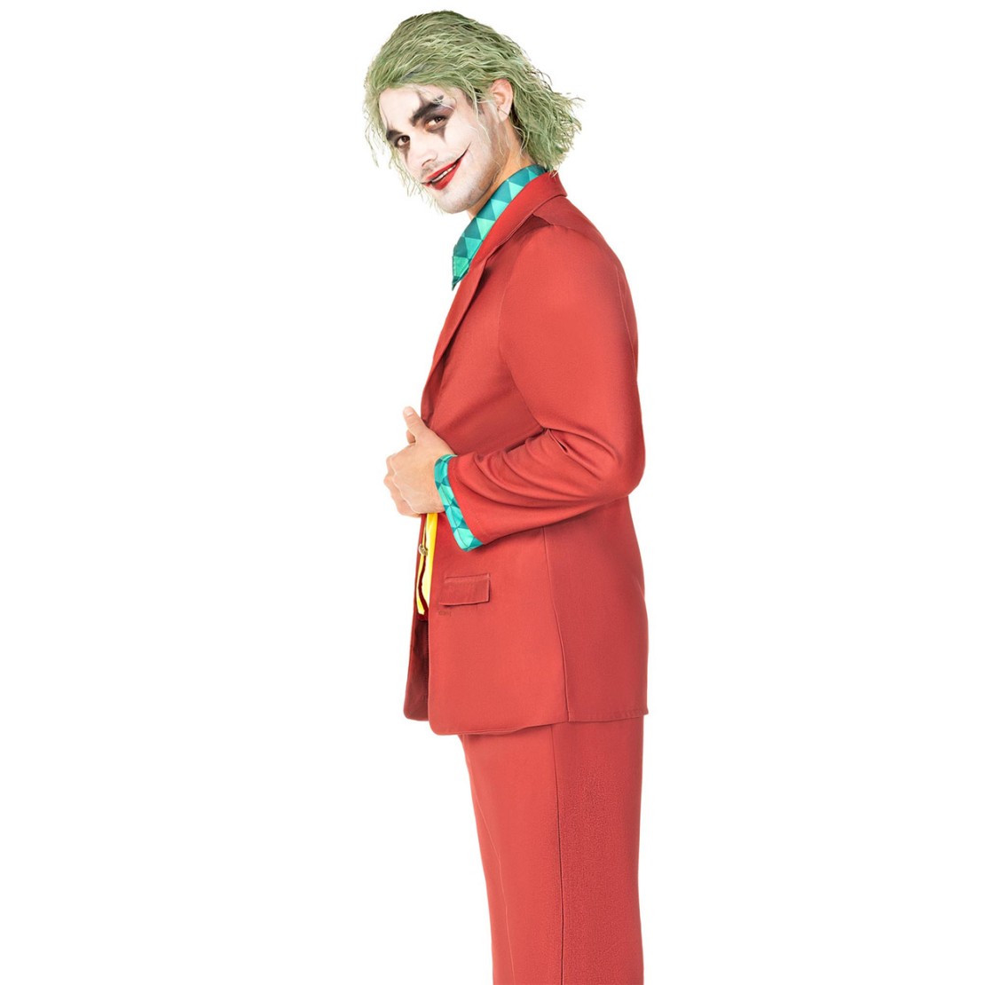 COSTUME TRAVESTIMENTO DA JOKER CLOWN PAZZO...
