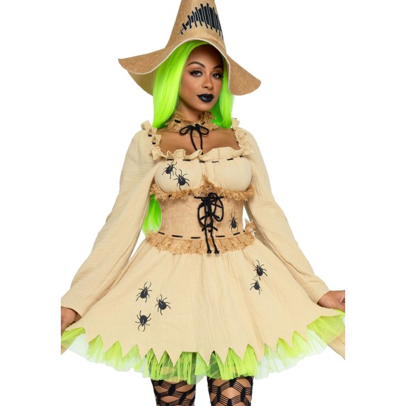 copy of COSTUME TRAVESTIMENTO DA SPAVENTAPASSERI SEXY SET 3 PZ