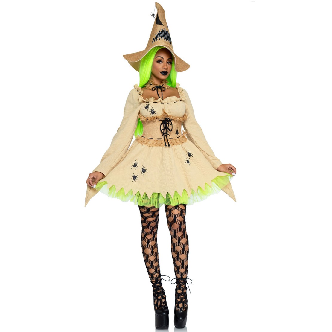 COSTUME TRAVESTIMENTO DA SPAVENTAPASSERI SEXY...