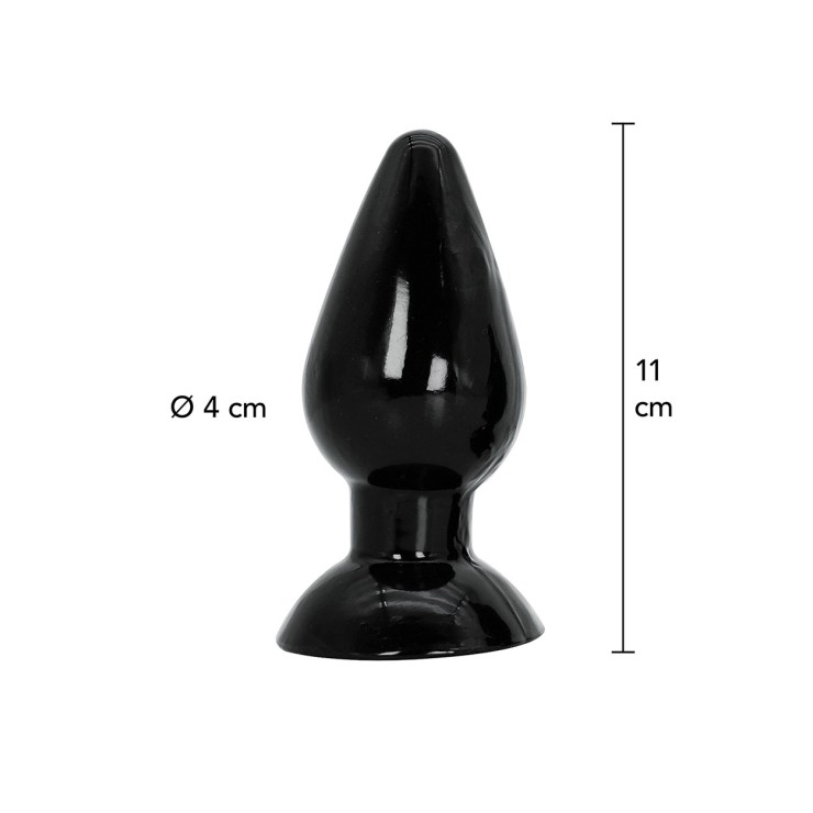 PLUG ANALE IN PVC TONDO CON VENTOSA VARIE DIMENSIONI FISTING 2