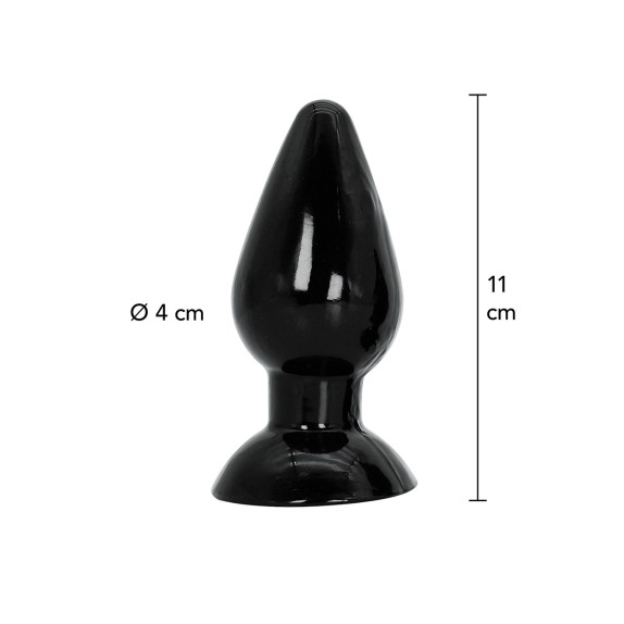 PLUG ANALE IN PVC TONDO CON VENTOSA VARIE DIMENSIONI FISTING