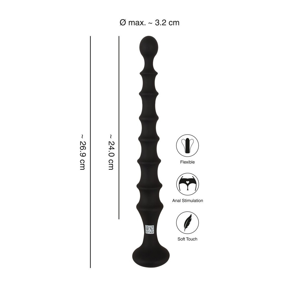 MAGIC ANAL WAND STIMOLATORE ANALE LUNGO...