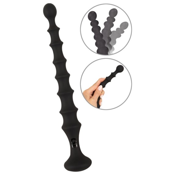 MAGIC ANAL WAND STIMOLATORE ANALE LUNGO FLESSIBILE A RILIEVO