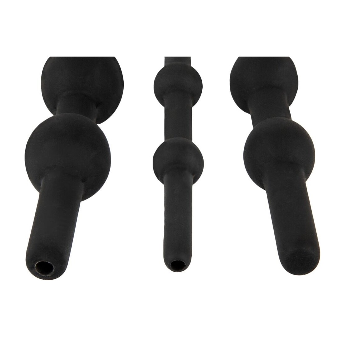 SET 3 DILATATORI URETRALI CAVI IN SILICONE CON...