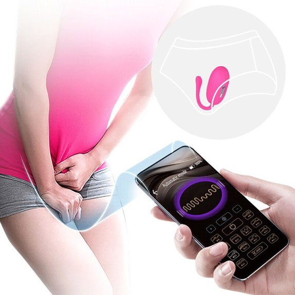 OVETTO VAGINALE VIBRANTE CON E-STIM E APP DOREEN PRETTY LOVE