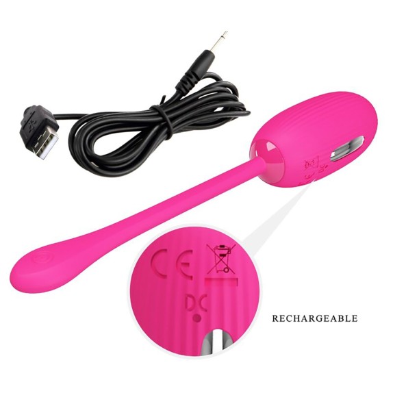OVETTO VAGINALE VIBRANTE CON E-STIM E APP DOREEN PRETTY LOVE