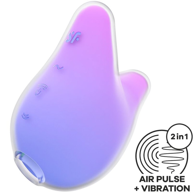 SUCCHIA CLITORIDE CON ASPIRAZIONE E VIBRAZIONE SATISFYER 2