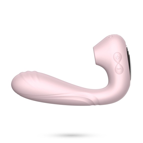 VIBRATORE PER PUNTO G E CLITORIDE USB CON TELECOMANDO POOKIE+