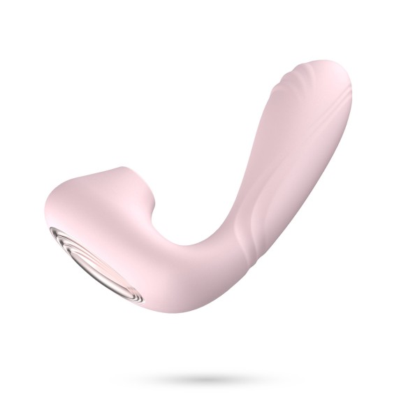 VIBRATORE PER PUNTO G E CLITORIDE USB CON TELECOMANDO POOKIE +