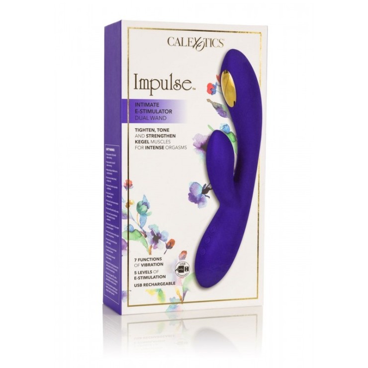VIBRATORE RABBIT CON SCOSSE SEX TOY DUAL WAND