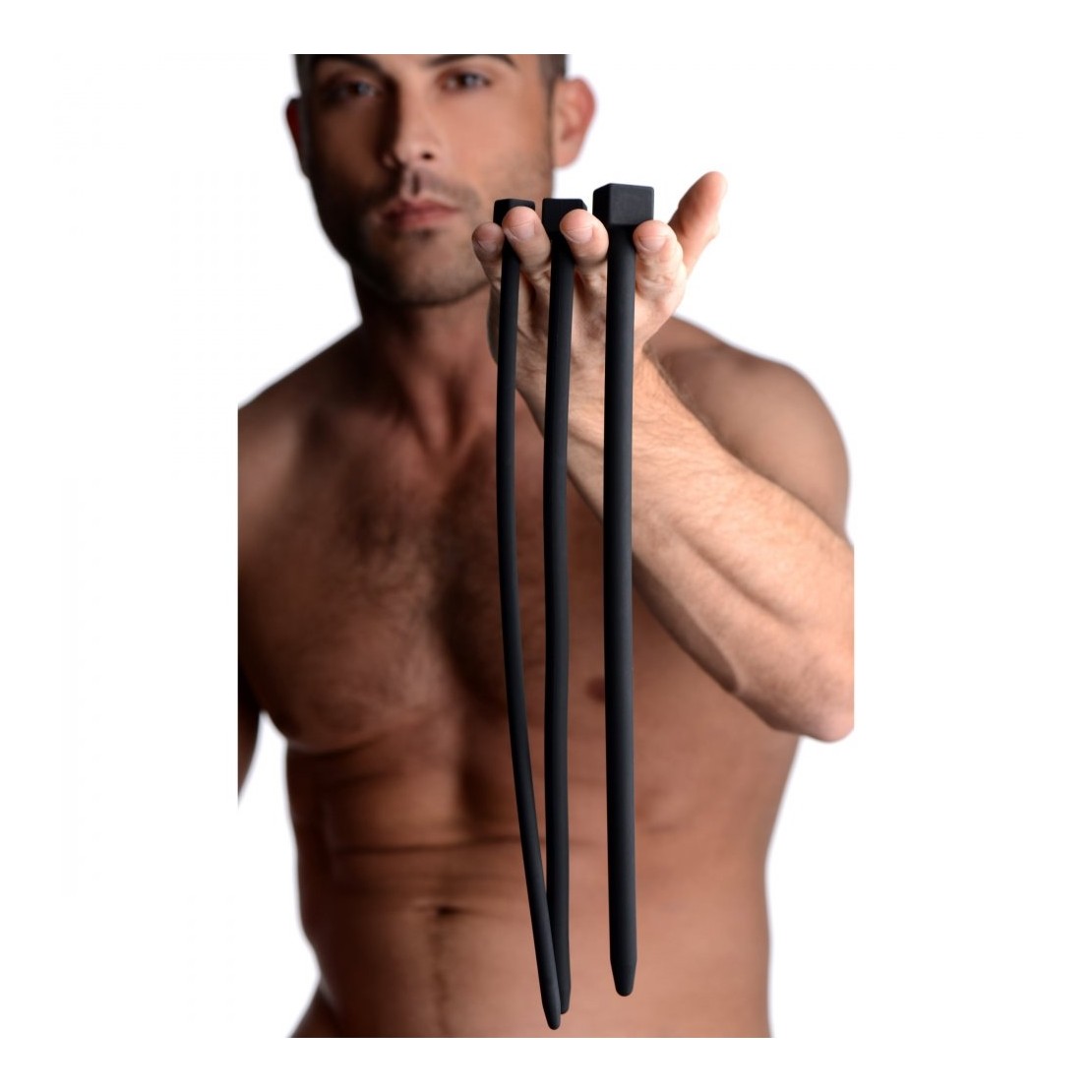 KIT TRE SONDE URETRALI EXTRA LUNGHE SEX TOY...