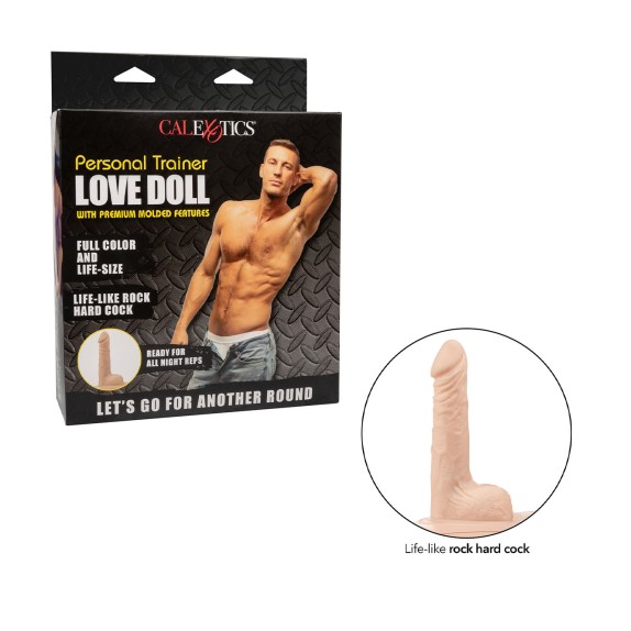 BAMBOLO SEXY GONFIABILE CON PENE E ANO REALISTICO PERSONAL TRAINER LOVE DOLL