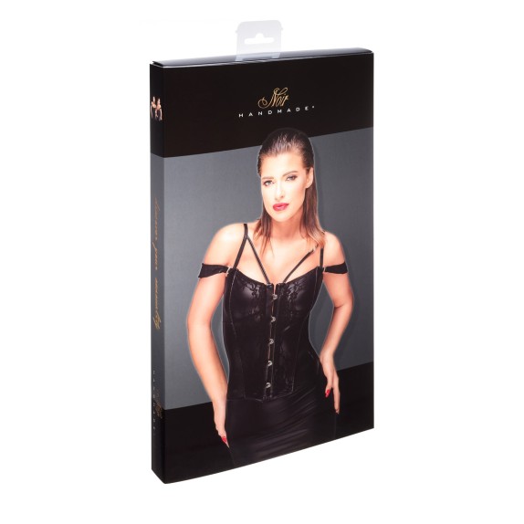 copy of CORSETTO BUSTINO SEXY PER DONNA IN SPANDEX NOIR HANDMADE