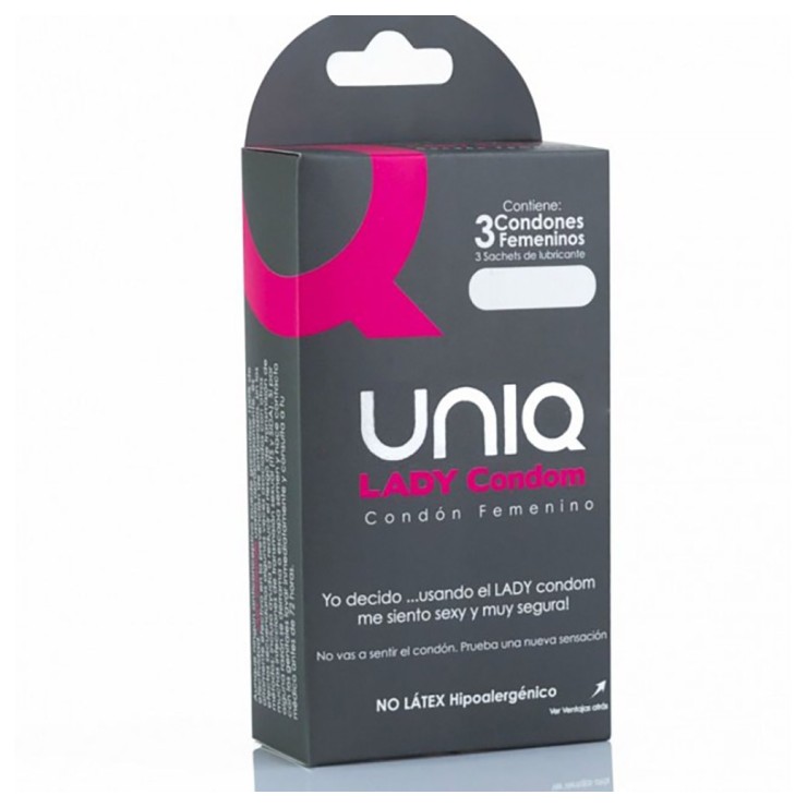 PRESERVATIVO FEMMINILE PRIVO DI LATTICE CON FASCE...