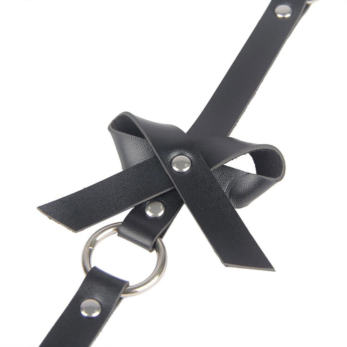 REGGICALZE HARNESS CON PINZETTE E FIOCCHI IN...