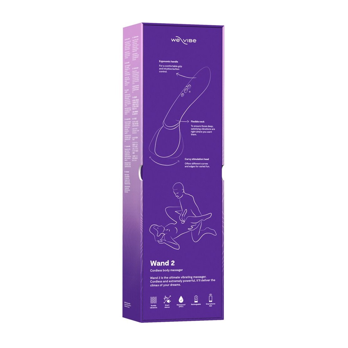 WAND 2 STIMOLATORE CLITORIDE WE VIBE CON TESTA...