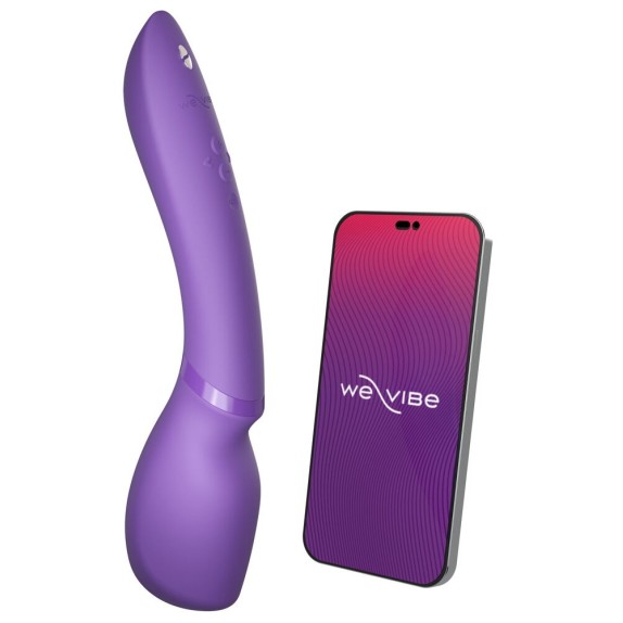 WAND 2 STIMOLATORE CLITORIDE WE VIBE CON TESTA FLESSIBILE E APP A DISTANZA