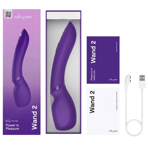 WAND 2 STIMOLATORE CLITORIDE WE VIBE CON TESTA FLESSIBILE E APP A DISTANZA
