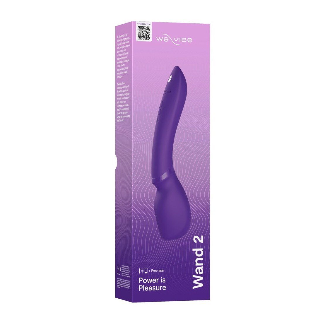 WAND 2 STIMOLATORE CLITORIDE WE VIBE CON TESTA...