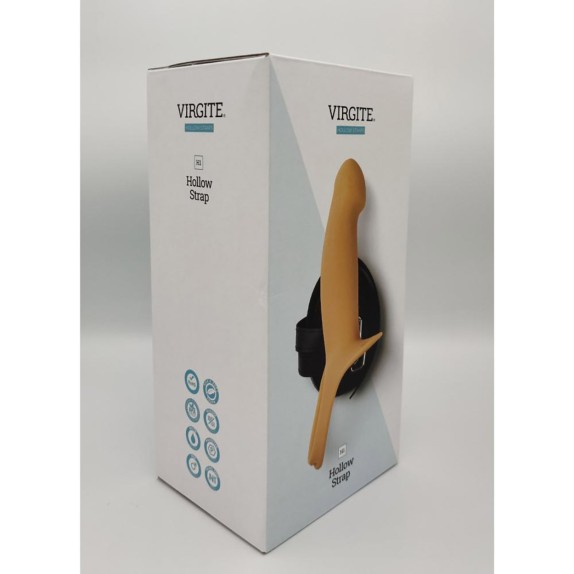 STRAP ON CAVO INDOSSABILE DA UOMO CON FORO TESTICOLI 14,2 CM TG. S