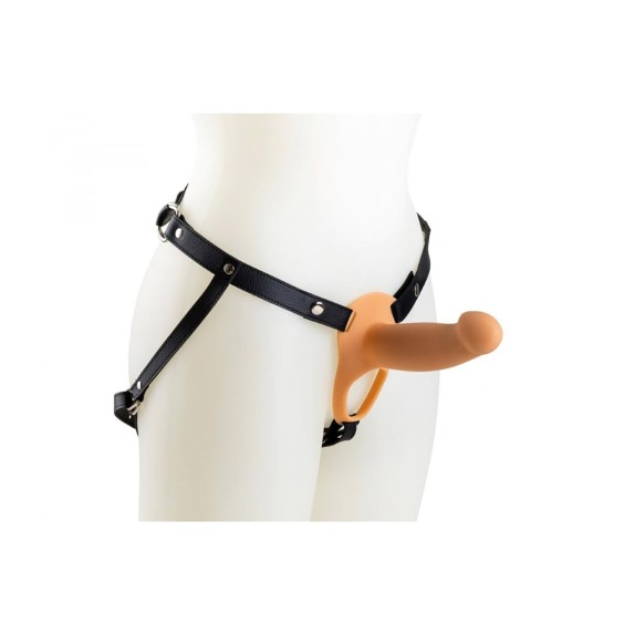 STRAP ON CAVO INDOSSABILE DA UOMO CON FORO TESTICOLI 14,2 CM TG. S