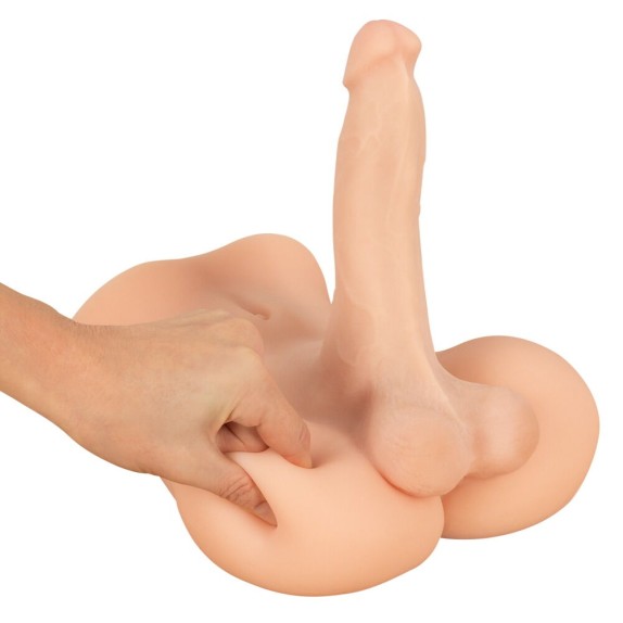 MASTURBATORE MEZZO BUSTO REALISTICO DI UOMO CON PENE INCLINABILE E FORO ANO