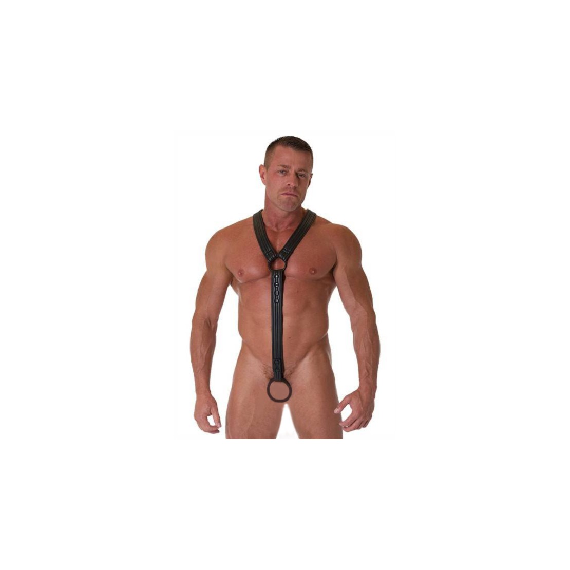 BODY-HARNESS PER UOMO IN NEOPRENE SEXY