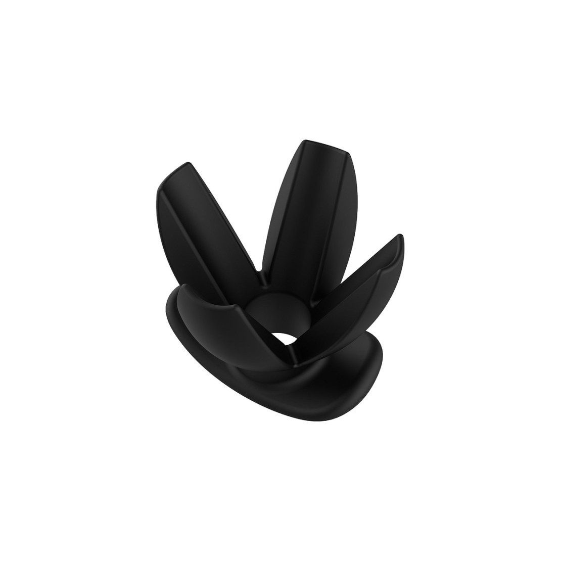 PLUG DIVARICATORE ANALE IN SILICONE CON FORO...