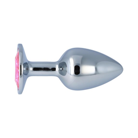 PLUG ANALE CON GIOIELLO ROSA SEX TOY VARIE MISURE PICK&LOVE