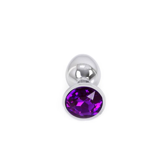 copy of PLUG ANALE IN ALLUMINIO CON GIOIELLO VIOLA IN VARIE MISURE KIOTOS