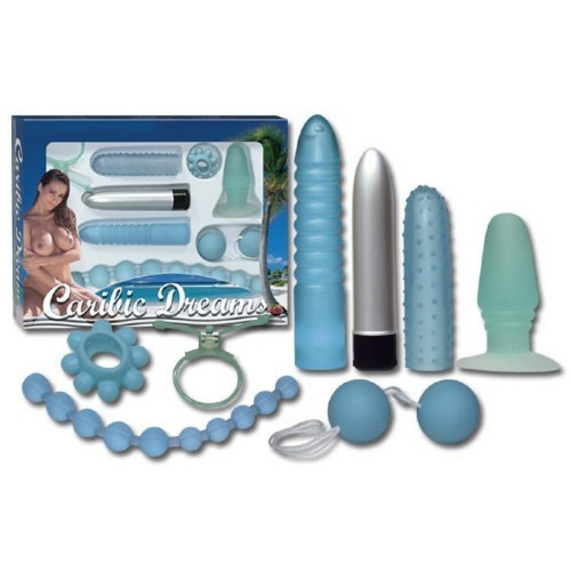 KIT SEXY PER LA COPPIA VIBRATORI CARIBIC DREAM