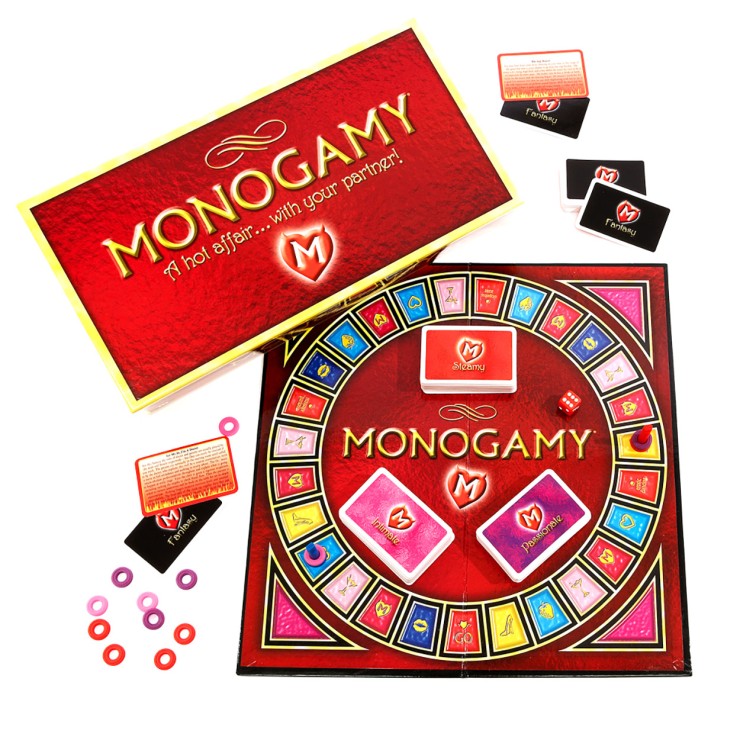 MONOGAMY GIOCO IN SCATOLA SEXY PER COPPIA CON SFIDE SENSUALI 2